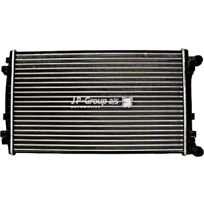 Afbeelding van JP GROUP 1114208800 Radiateur Kunststof, Aluminium 650 402 27 VOLKSWAGEN: Golf 7, 7 Variant, Passat B8 SEAT: Ateca, Leon III Hatchback