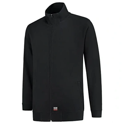 Afbeelding van Sweatvest 60C Wasbaar 301017 Black 3Xl