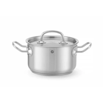 Afbeelding van Hendi Kookpan middel met deksel, RVS, 29,5(b)x39(d)x15,5(h)cm, 836408