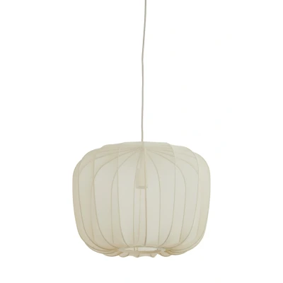Afbeelding van Light &amp; Living Hanglamp PLUMERIA Ø50x37.5cm Bruin