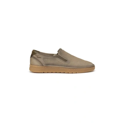 Afbeelding van Fluchos Heren taupe mocassins maat 46