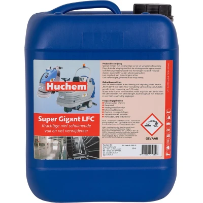 Afbeelding van Schrobmachine Reinigingsmiddel 10L Super Gigant LFC Vloer Algemene ontvetters