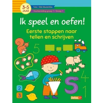 Afbeelding van Ik speel en oefen! Eerste stappen naar tellen schrijven (3 5j.)