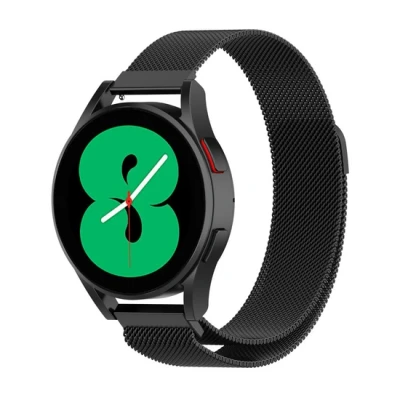 Afbeelding van Garmin Venu 3s / Vivoactive 4s 2s Vivomove Forerunner 255s Milanese bandje Zwart