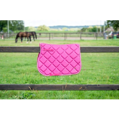 Image de HB Showtime Glitter All Purpose Saddle Pad St Logo