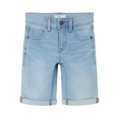 Afbeelding van Name it Nkmsofus Jeansshort voor kinderen, Maat: 92, Light blue denim