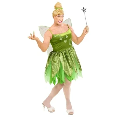 Afbeelding van Widmann Potloodventer &amp; Travestiet Kostuum Mannelijke Bosfee Gay Fairy XL Groen Carnavalskleding Verkleedkleding