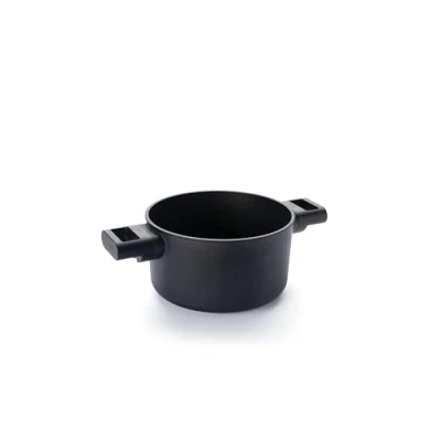 Afbeelding van Kookpan met Deksel, ø 20 cm, 3 L, Gerecycled Aluminium, QXR Non Stick, Inductie Woll EcoLogic