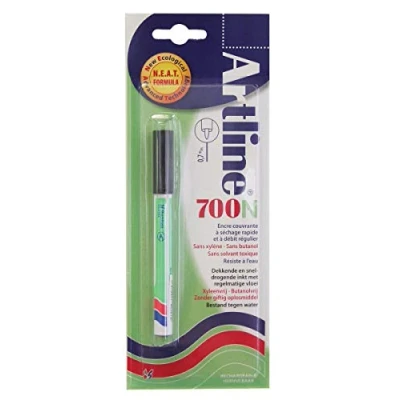 Afbeelding van ARTLINE 700 NEAT Permanent Marker 12 stuks 0,7mm Lijndikte Zwart