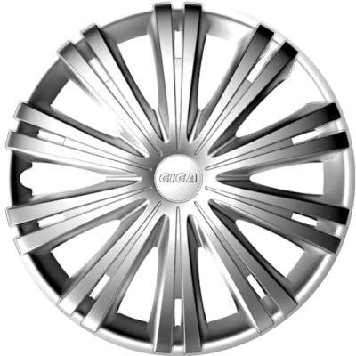 Image de AutoStyle enjoliveurs Giga 15 pouces ABS argent lot de 4