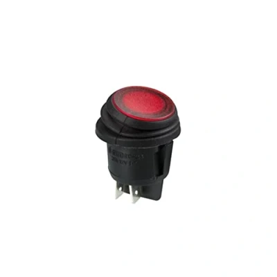 Afbeelding van VERLICHTE ROCKERSCHAKELAAR ROOD 12V 2P/ON OFF