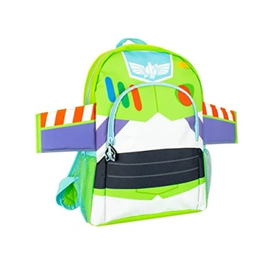 Afbeelding van Disney Kinderrugzak Toy Story Buzz Lightyear Groen, één maat, kinderrugzak, tas, Rugzak voor kinderen