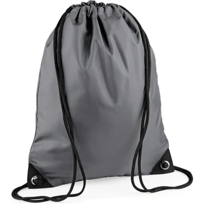 Afbeelding van Premium Gymsac Sporttas BagBase 11 Liter Graphite Grey