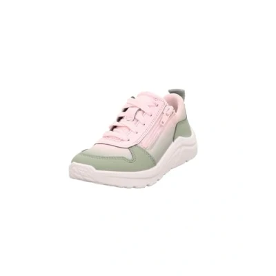 Afbeelding van Superfit Kicks Sneakers laag voor kinderen, Maat: 27, Hellgrün/rosa Kunststof/ textiel