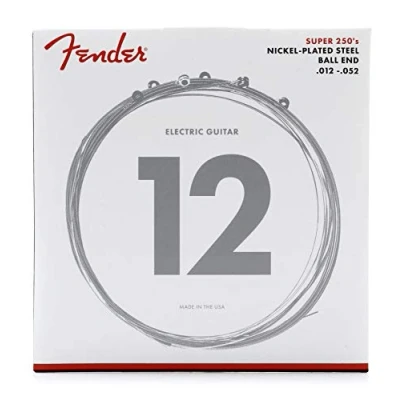 Afbeelding van Fender E snaren Super 250H 12 52 nikkel Plated Steel Elektrische gitaarsnaren