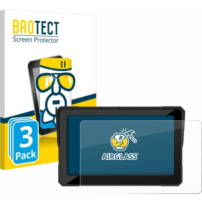 Afbeelding van BROTECT Screenprotector voor Carpuride W702 7&quot; Folie Beschermfolie Beschermglas transparant (3 Stuks)