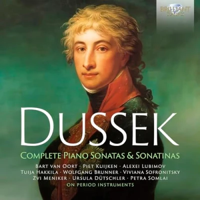 Afbeelding van Bart Van Oort, Viviana Sofronitski, Petra Somlai Dussek: Complete Piano Sonatas &amp; Sonatinas (10 CD)