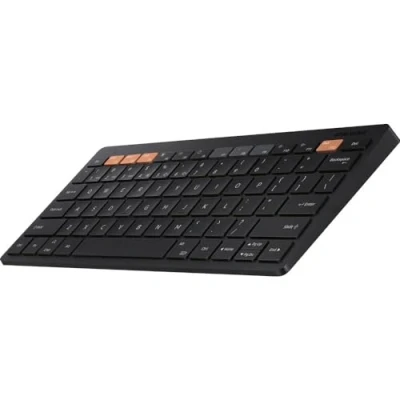 Afbeelding van Samsung EJ B3400BBGGDE toetsenbord voor tablet, zwart, Bluetooth, QWERTZ Duits