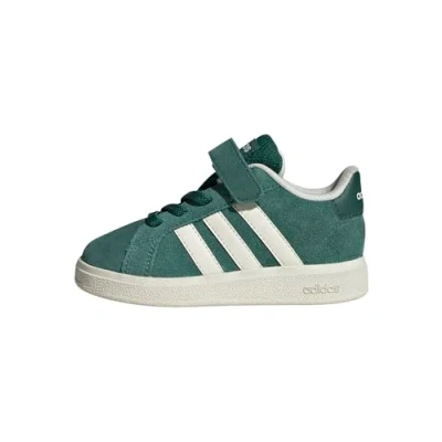 Afbeelding van adidas Grand Court 00s schoenen voor kinderen, uniseks, baby, Collegiate Green / Off White Core Black, 21 EU