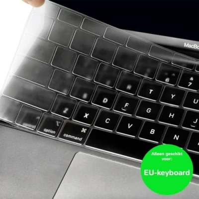 Afbeelding van (EU) Keyboard bescherming Geschikt voor MacBook Air (2018 2019) Transparant