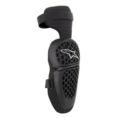 Afbeelding van Alpinestars Bionic Plus Jeugd Kniebeschermers Zwart maat S/M