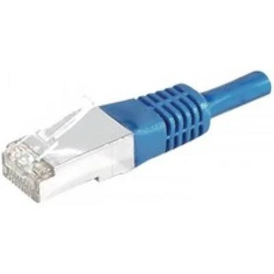 Image de Cordon RJ45 patch SSTP CAT 6 Bleu 5,00 m