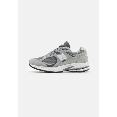 Afbeelding van New Balance 2002 Unisex Sneakers laag, Maat: 36, Dark grey Leer en textiel