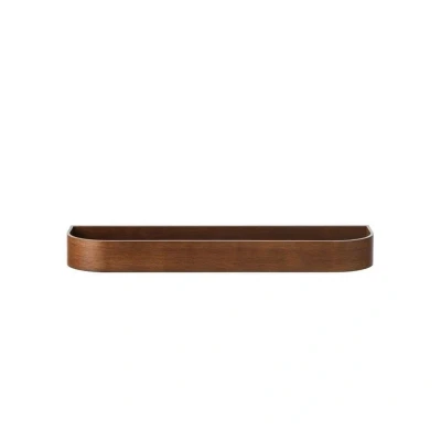 Afbeelding van Audo Copenhagen Epoch 79 Wandplank Donker Eiken/zwart