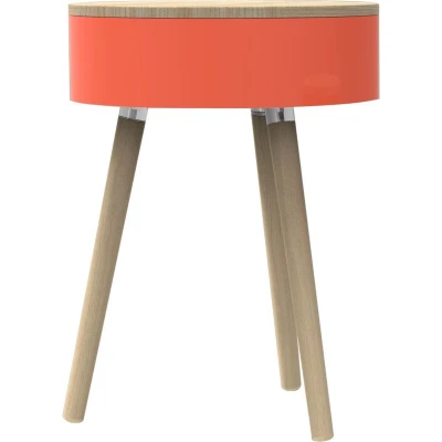 Afbeelding van Lund Skittle Tafel Jumbo Orange / Wood