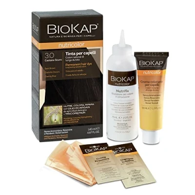 Afbeelding van Biokap Dark Brown Dye Tint 140 ml Donkerbruin 3 1 Units