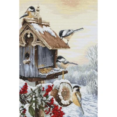 Afbeelding van Luca S Bird House borduren (pakket) BU4021