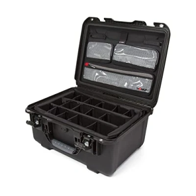 Afbeelding van Nanuk 933 case w/lid org./divider Black Pro Photo Kit