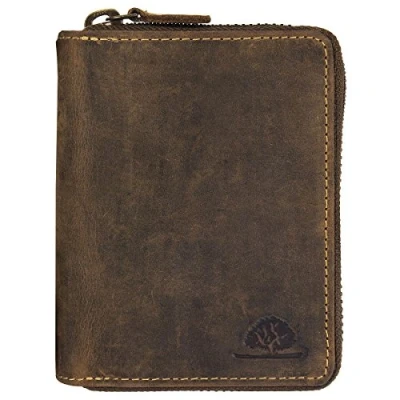 Afbeelding van Green Burry Vintage 821A portemonnee, Bruin, één maat, Portemonnee