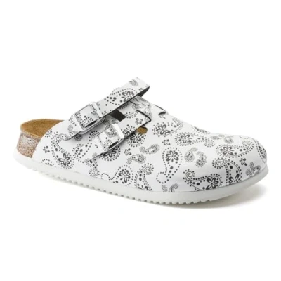 Afbeelding van Birkenstock, Vrouwen, Pantoffels, Kay SL Birko Flor smal, Wit, (38)