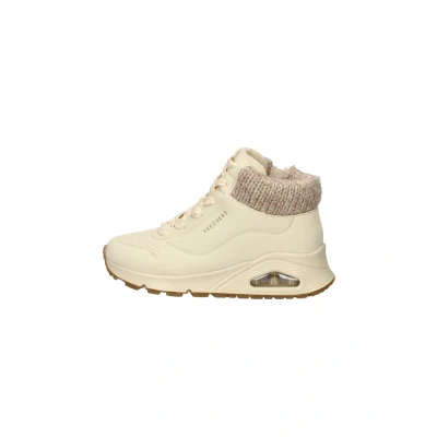 Afbeelding van Skechers Uno Gen meisjes sneaker Ecru Maat 32