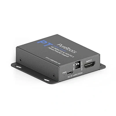 Afbeelding van PureTools eARC audio adapter/extractor, bandbreedte 18 Gb/s, 4K Ultra HD 60Hz INCL.HDR, HDMI uitgang voor en Arc PT C HDEARC