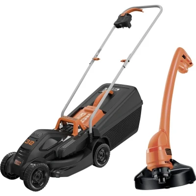 Afbeelding van B&amp;D Grasmaaier 1000W 32cm + trimmer 250W BEMW351GL2 QS