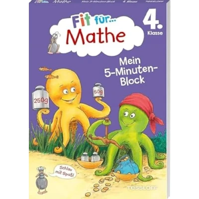 Afbeelding van Fit für Mathe 4. Klasse. Mein 5 Minuten Block