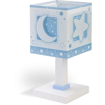 Image de Dalber lampe à poser Bleu clair de lune 29 cm