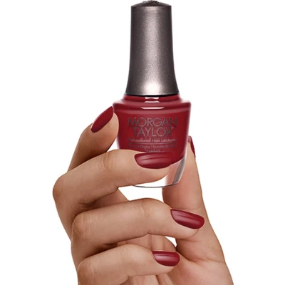 Afbeelding van Morgan Taylor 50144 nagellak 15 ml Rood Crème