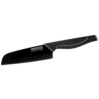 Afbeelding van Nirosta Santoku, snijden en snijden, Oosters mes, roestvrij staal