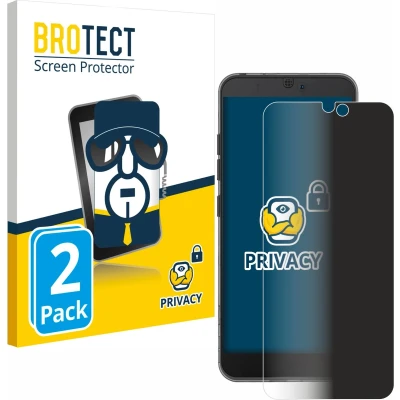 Afbeelding van BROTECT privacy screenprotector voor Fairphone 3 Folie Beschermfolie Blauwlichtfilter (2 Stuks)