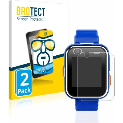 Afbeelding van BROTECT Screenprotector voor Vtech Kidizoom Smart Watch DX2 Folie Beschermfolie transparant (2 Stuks)