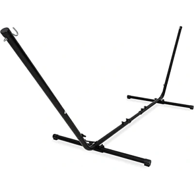 Afbeelding van VITA5 hangmat frame voor buiten, hangmatframe, robuuste stalen met opvouwbaar frame, draagbare hangmatstandaard (zonder bekerhouder)