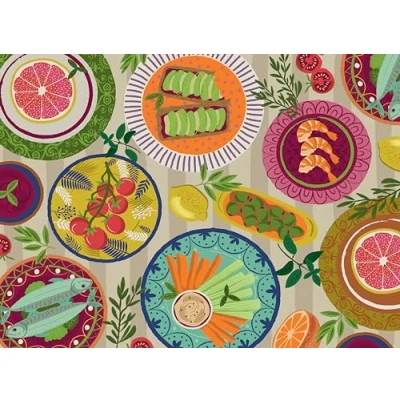 Afbeelding van Legpuzzel Leckeres Picknick, 500st.