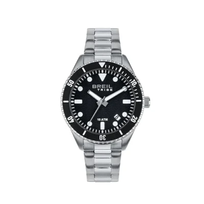 Afbeelding van Breil Overhand Horloge, Heren, Maat: One Size, Black