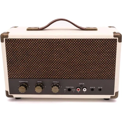 Afbeelding van GPO WESTWOODCRE Bluetooth speaker Westwood, nostalgisch, creme