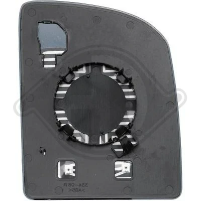 Afbeelding van Buitenspiegel Diederichs 2282227 Links Bol vormig, Te verwarmen VOLKSWAGEN: Crafter Van, Platform / Chassis, MAN: TGE Box