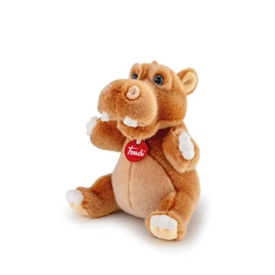 Afbeelding van Trudi Puppy knuffel Nijlpaard 23 cm Hoge kwaliteit pluche Knuffeldier voor jongens en meisjes Oranje 16x23x15 maat S