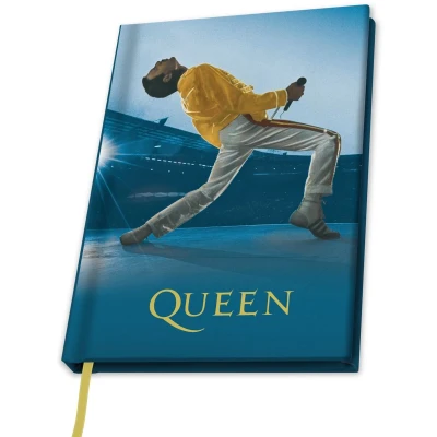Afbeelding van Notitieboek / Notebook Queen Freddie Mercury Wembley